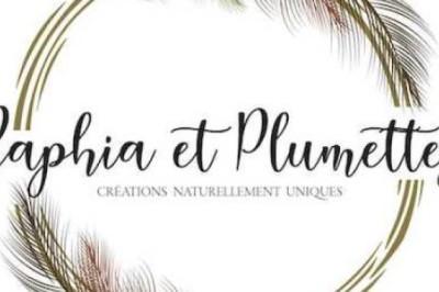 Raphia et plumettes